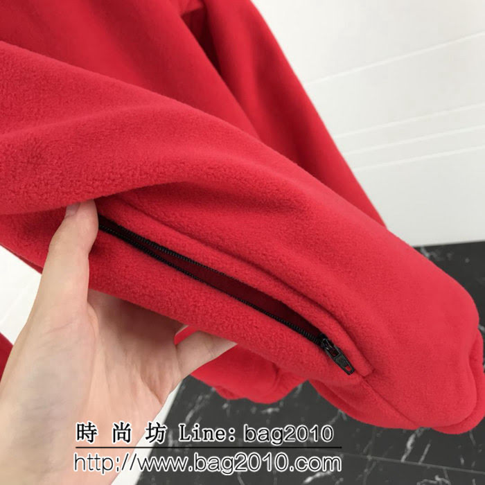 BALENCIAGA巴黎世家 19年新款 背後彩虹國旗 遙粒絨布絨面料 OS寬鬆版 夾克外套衫 男女同款 ydi2593